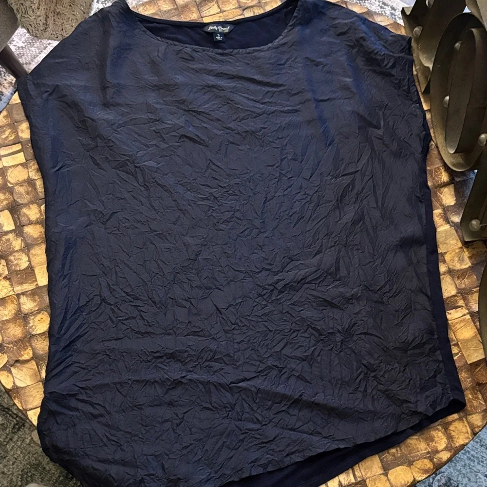 Lucky Brand Deep Blue Women's Blouse - Picture 1 of 2